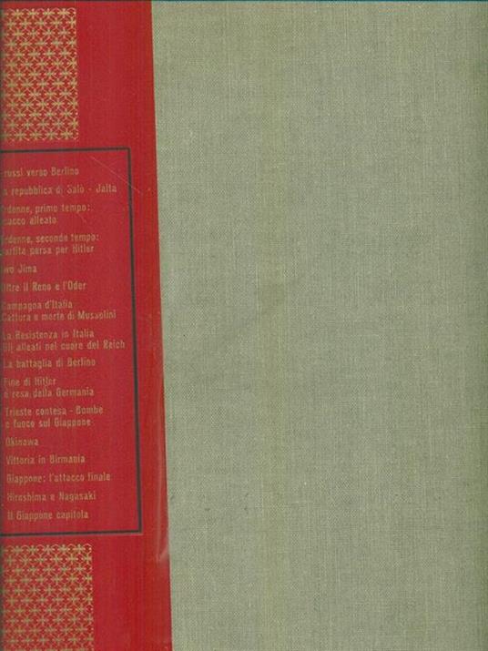 Storia della Seconda Guerra Mondiale - copertina