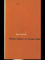 Ultime lettere di Jacopo Ortis