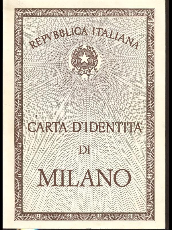 Carta d'Identità di Milano