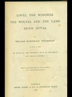 Lovel the widower