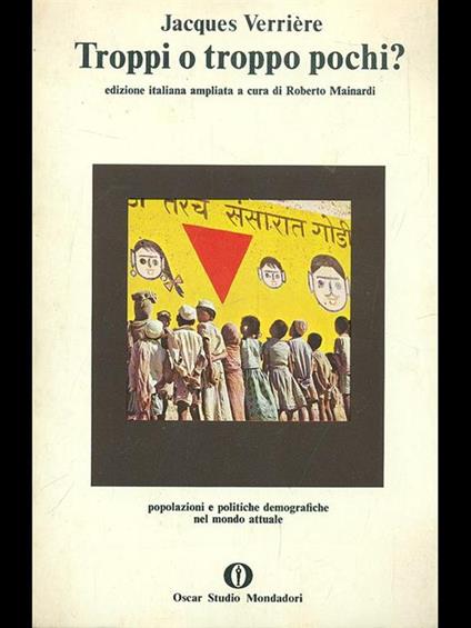 Troppi o troppo pochi? - Jacques Verriere - copertina