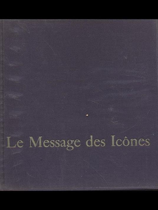 Le Message des Icones - copertina