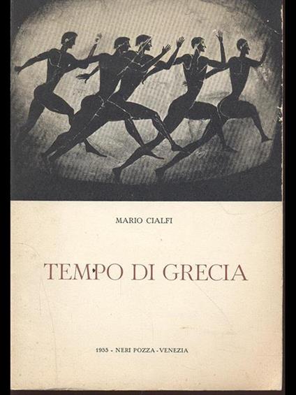 Tempo di Grecia - Mario Cialfi - copertina