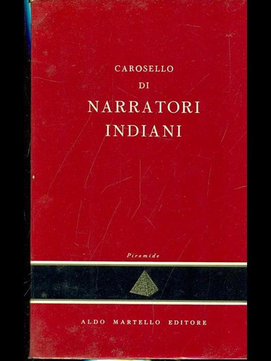 Carosello di narratori indiani - copertina