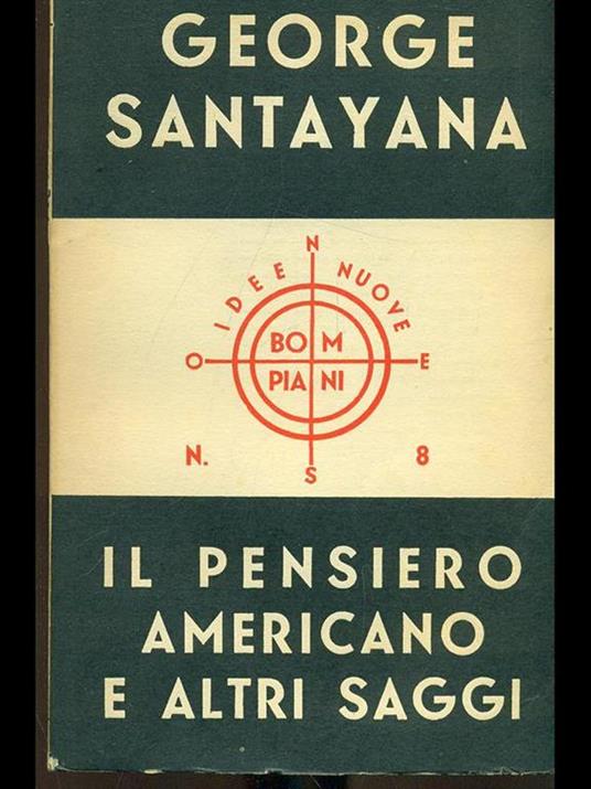 Il pensiero americano e altri saggi - copertina