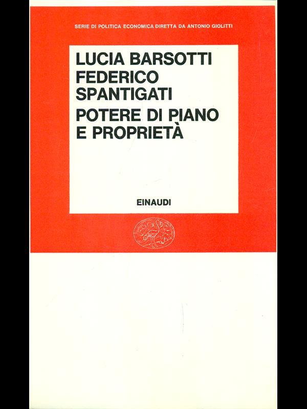 Potere di piano e proprietà