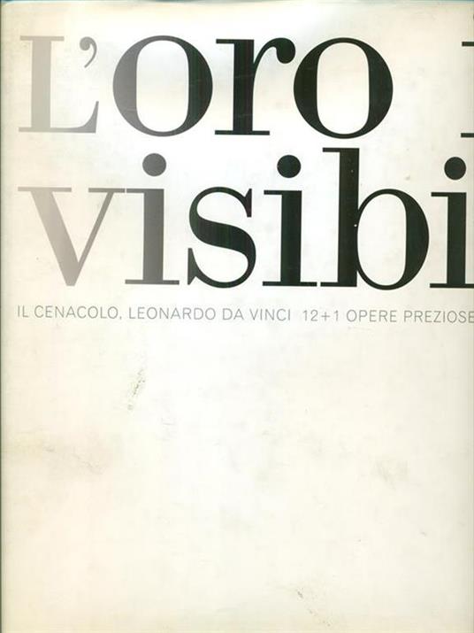 L' L' oro invisibile - copertina