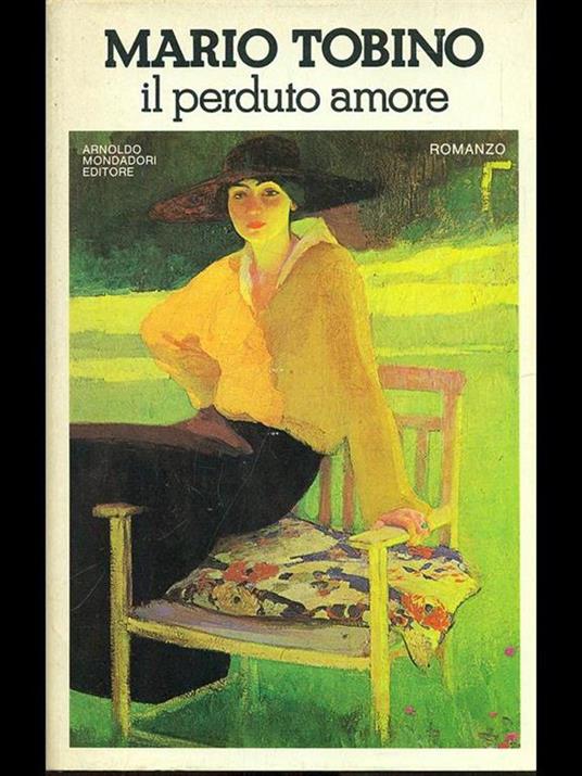 Il perduto amore - Mario Tobino - copertina