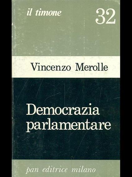 Democrazia parlamentare - Vincenzo Merolle - copertina