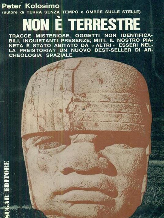 Non é terrestre - Peter Kolosimo - copertina