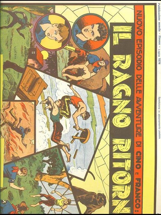 Il ragno ritorna - copertina