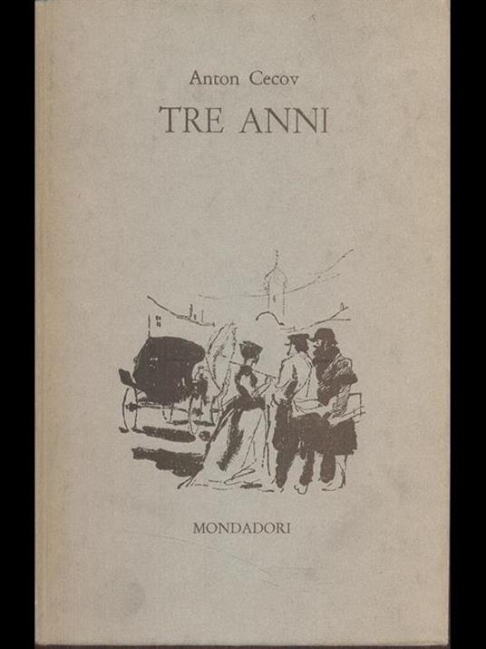 Tre anni - Anton Cechov - copertina