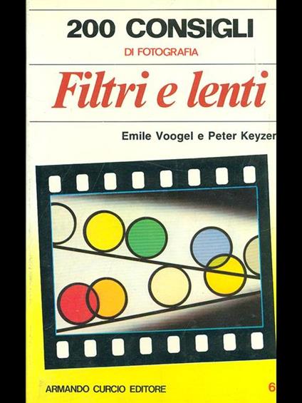 Filtri e lenti - Emile Voogel - copertina