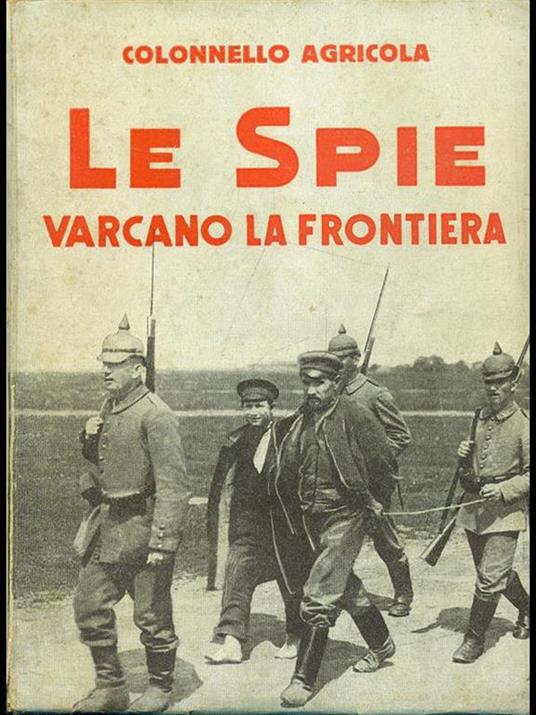 Le spie varcano la frontiera - copertina