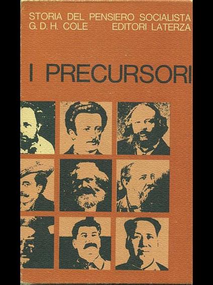 I precirsori - George Douglas Howard Cole - copertina