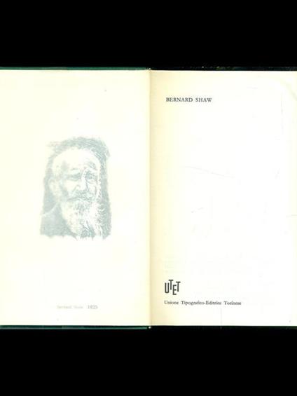 Premio Nobel 1925 - Bernard Shaw - Bernard Shaw - copertina