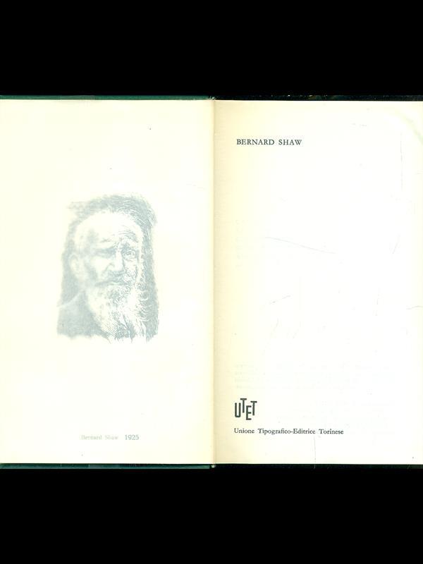 Premio Nobel 1925 - Bernard Shaw