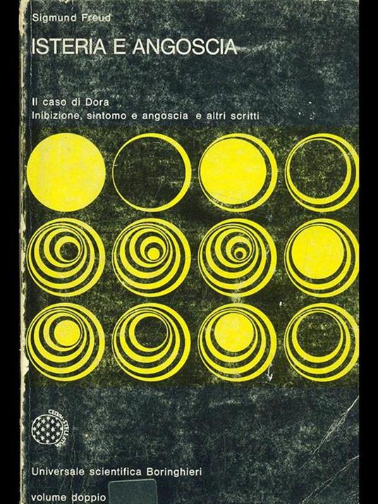 Isteria e angoscia - Sigmund Freud - copertina