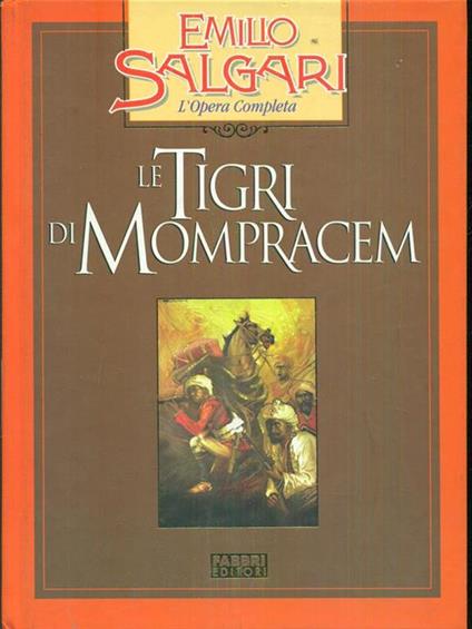 Le tigri di Mompracem - Emilio Salgari - copertina