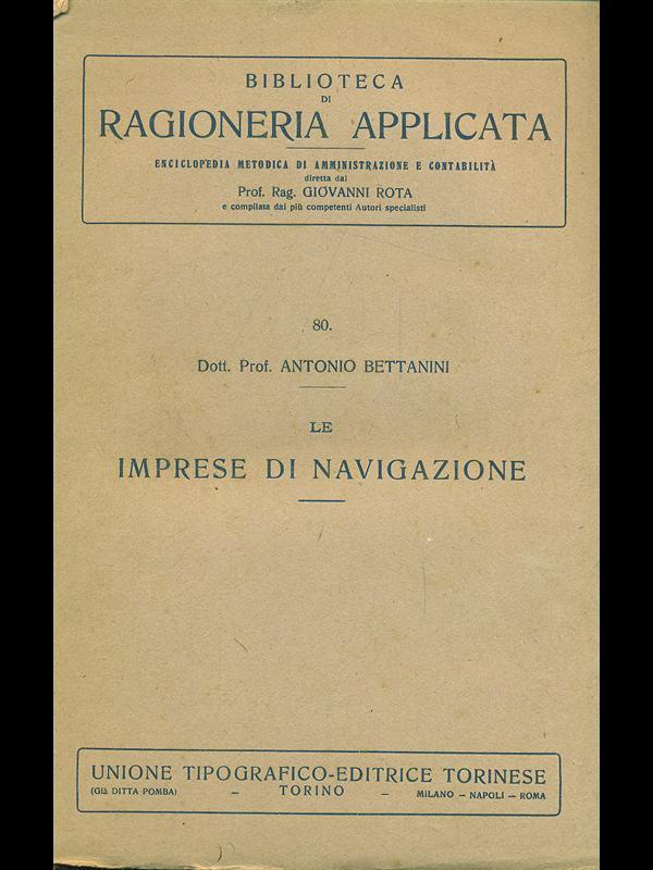 Le imprese di navigazione