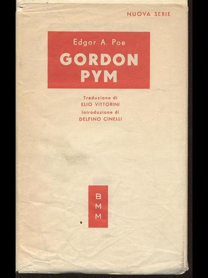 Gordon Pym - Edgar Allan Poe - copertina