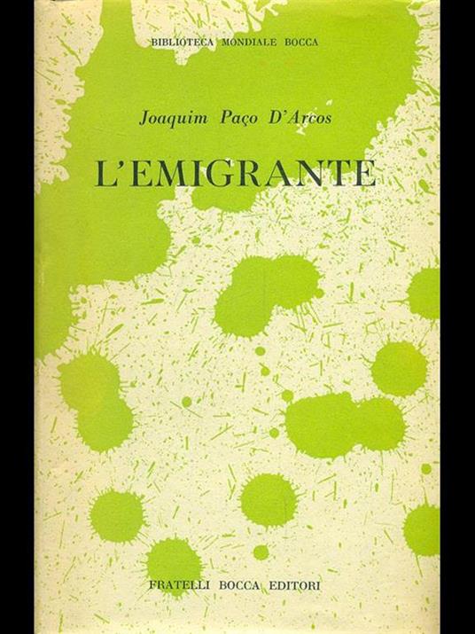 L' emigrante - copertina