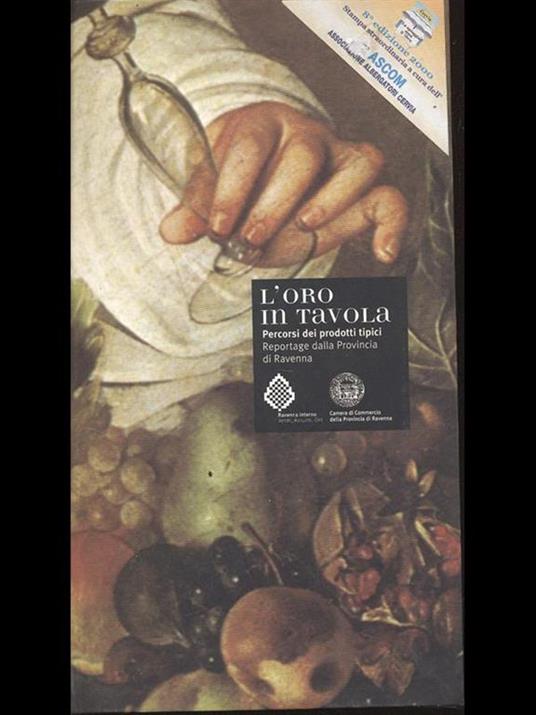 L' oro in Tavola - copertina