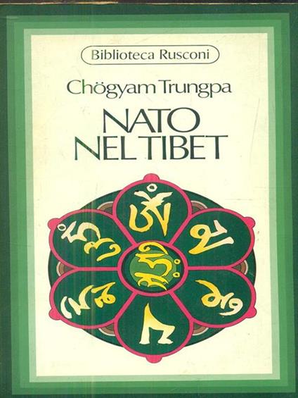 Nato nel Tibet - Chögyam Trungpa - copertina