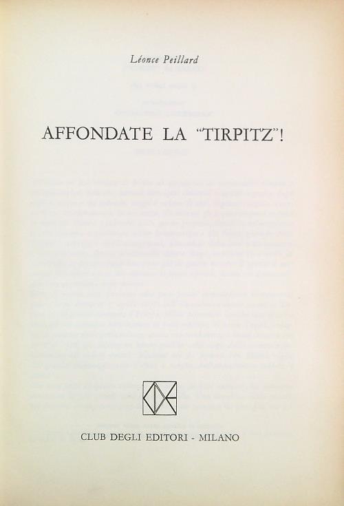 Affondate la Tirpitz!