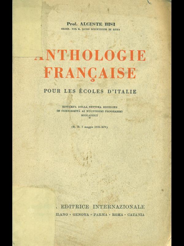 Anthologie française