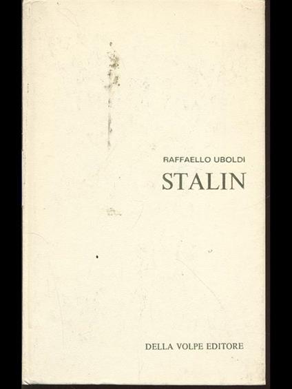 Stalin - Raffaello Uboldi - copertina