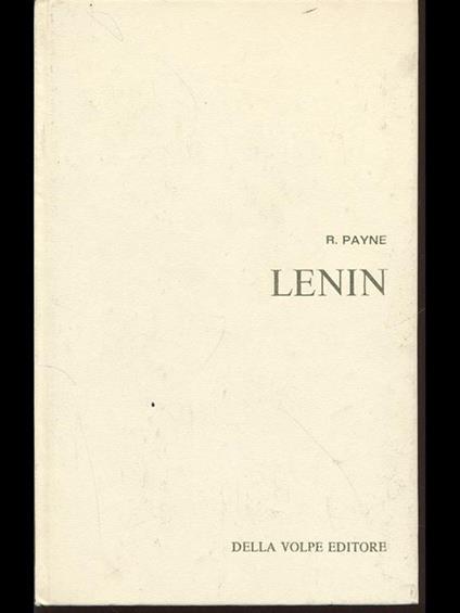 Lenin - Robert Payne - copertina
