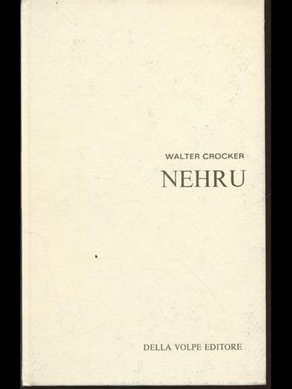 Nehru - Walter Crocker - copertina