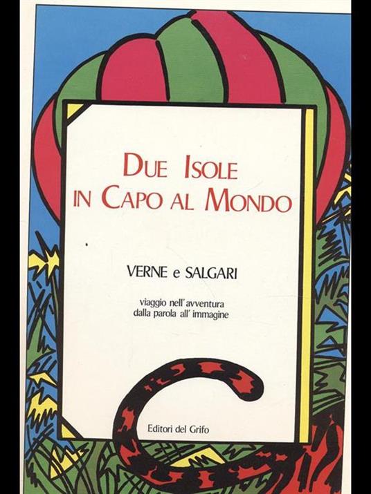 Due Isole in Capo al Mondo - copertina