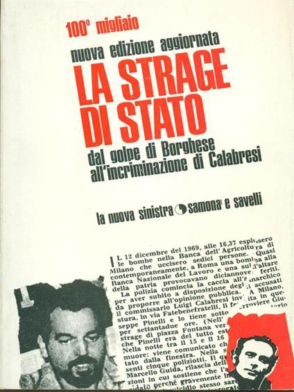 La strage di Stato. Controinchiesta - copertina