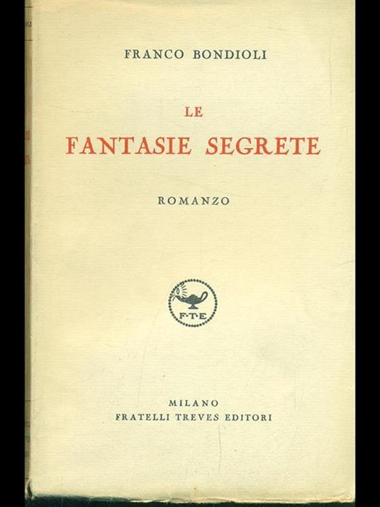 Le fantasie segrete - copertina