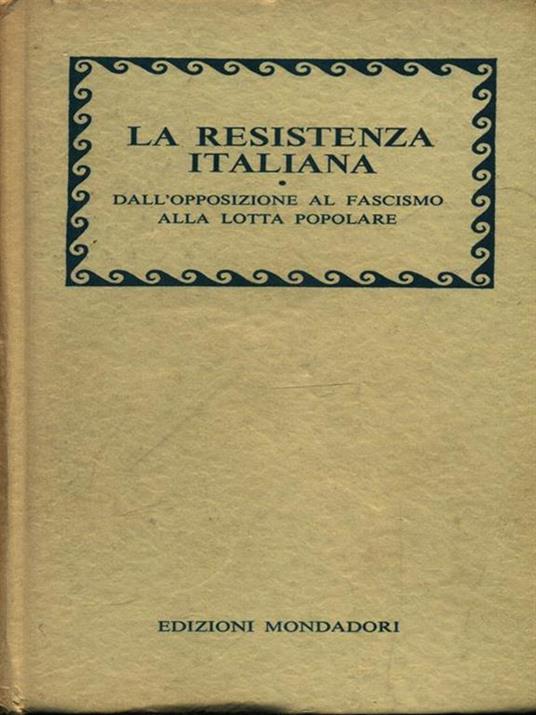 La Resistenza Italiana - copertina