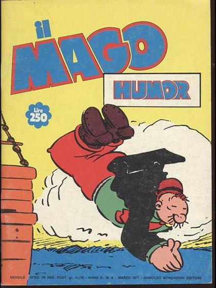 Il mago humor anno II n 6 marzo 1977 - copertina