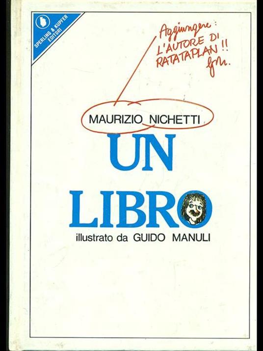 Un libro - Maurizio Nichetti - copertina