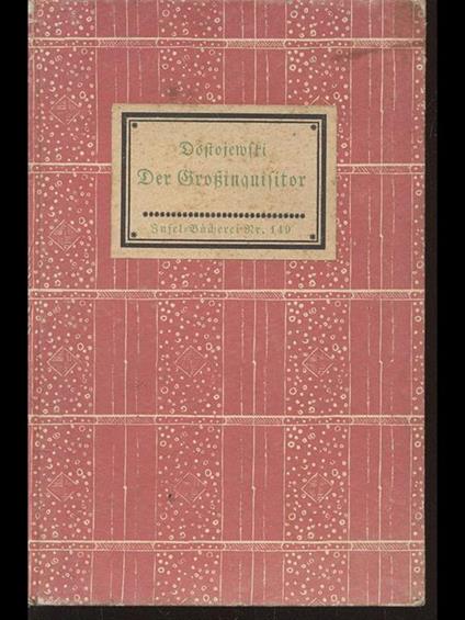 Der Grossinquisitor - copertina
