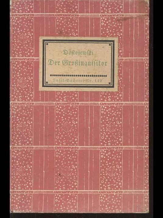 Der Grossinquisitor - copertina