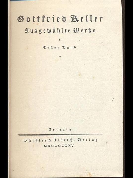 Ausgemahlte Merke 1 - Keller - copertina