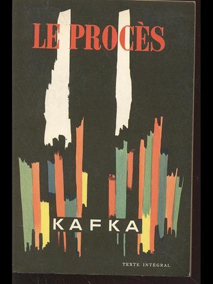 Le proces - Franz Kafka - copertina