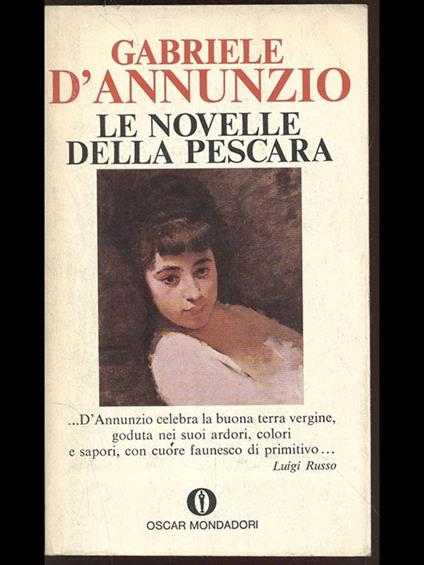 Le novelle della pescara - Gabriele D'Annunzio - copertina