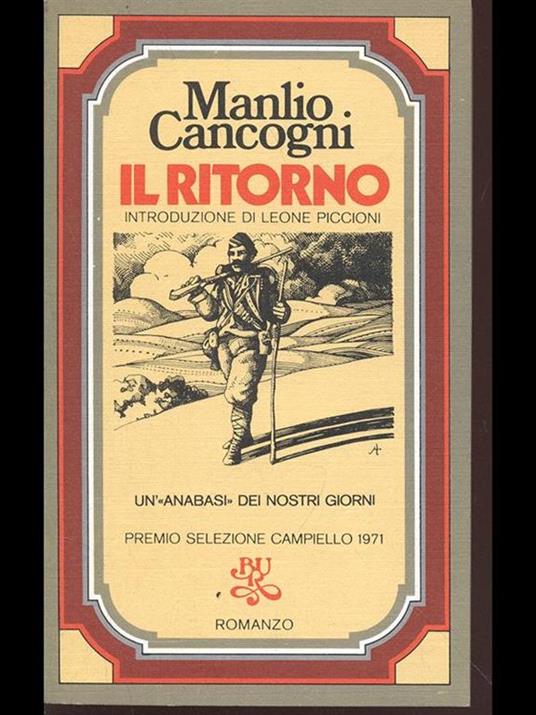 Il ritorno - Manlio Cancogni - copertina