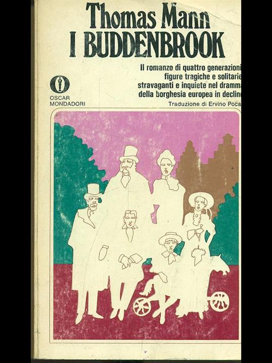 I Buddenbrook - Thomas Mann - copertina