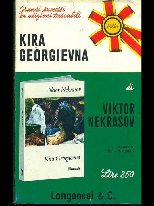 Kira Georgievna - Viktor Nekrasov - copertina