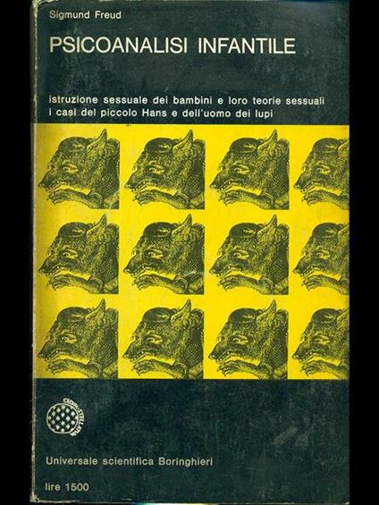 Psicoanalisi infantile - Sigmund Freud - copertina