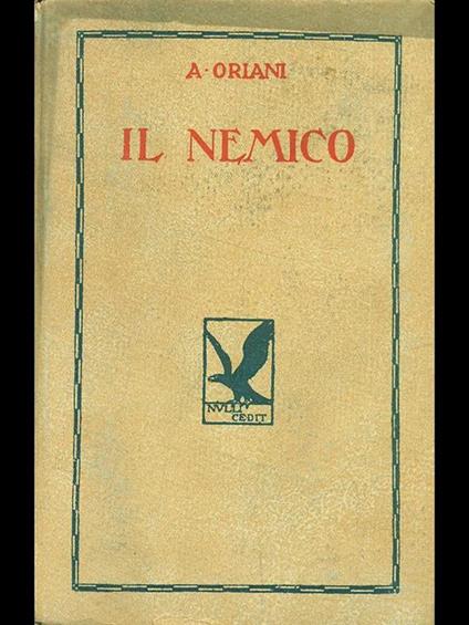 Il nemico. Vol. 2 - Alfredo Oriani - copertina