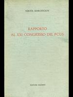Rapporto al XXI congresso del Pcus
